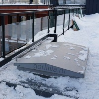 Люк для выхода на кровлю Небоскреб противопожарный утепленный с закрытой крышкой