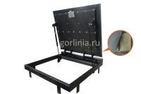 Люк напольный Стелс-КУ 900*900 короб утепленная серия