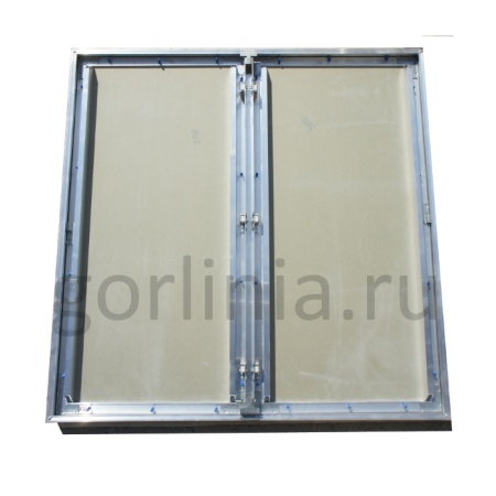 Люк под покраску Гиппократ 600п*800 двухдверный стеновой стеновой