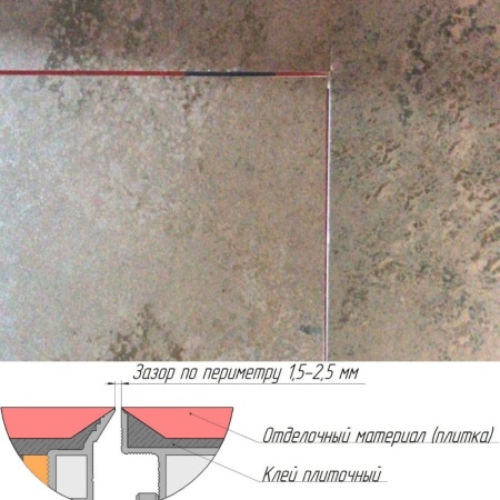 Техно под плитку противопожарный 600*2000п