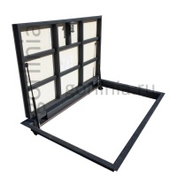 Напольный люк Булат 1200п*800 модель Бюджет