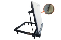 Люк напольный Стелс-КУ 670*600п короб утепленная серия